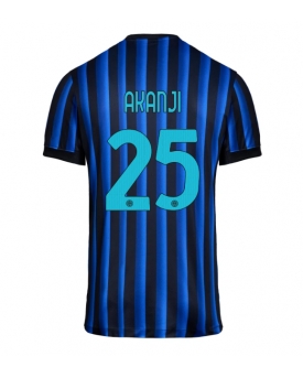 Billige Fotballdrakt Inter Milan Manuel Akanji #25 Replika Hjemmedrakt 2025-26 Kortermet Billige Fotballdrakt Inter Milan Manuel Akanji #25 Replika Hjemmedrakt 2025-26 Kortermet